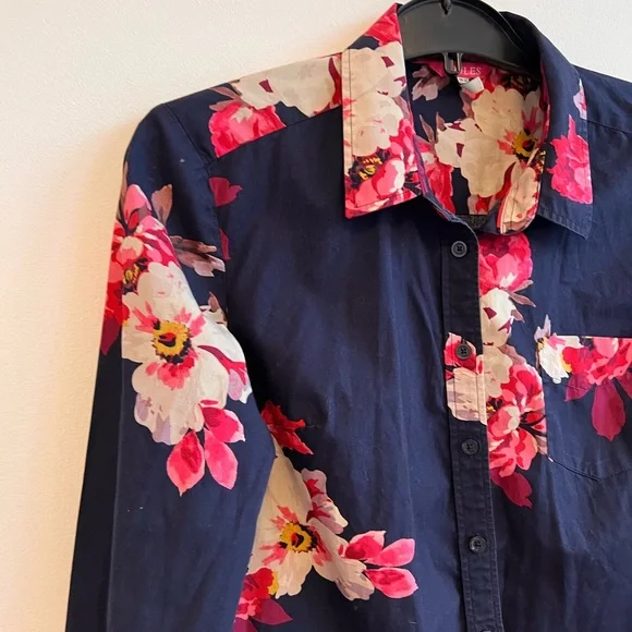 Joules floral shirt exc con size 12 - Picture 5 of 13